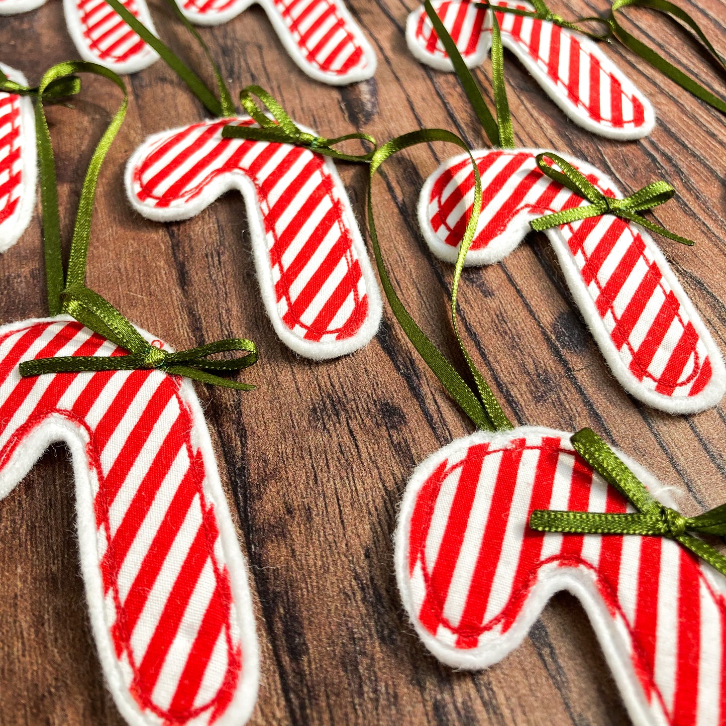 Candy Cane Decoration Set