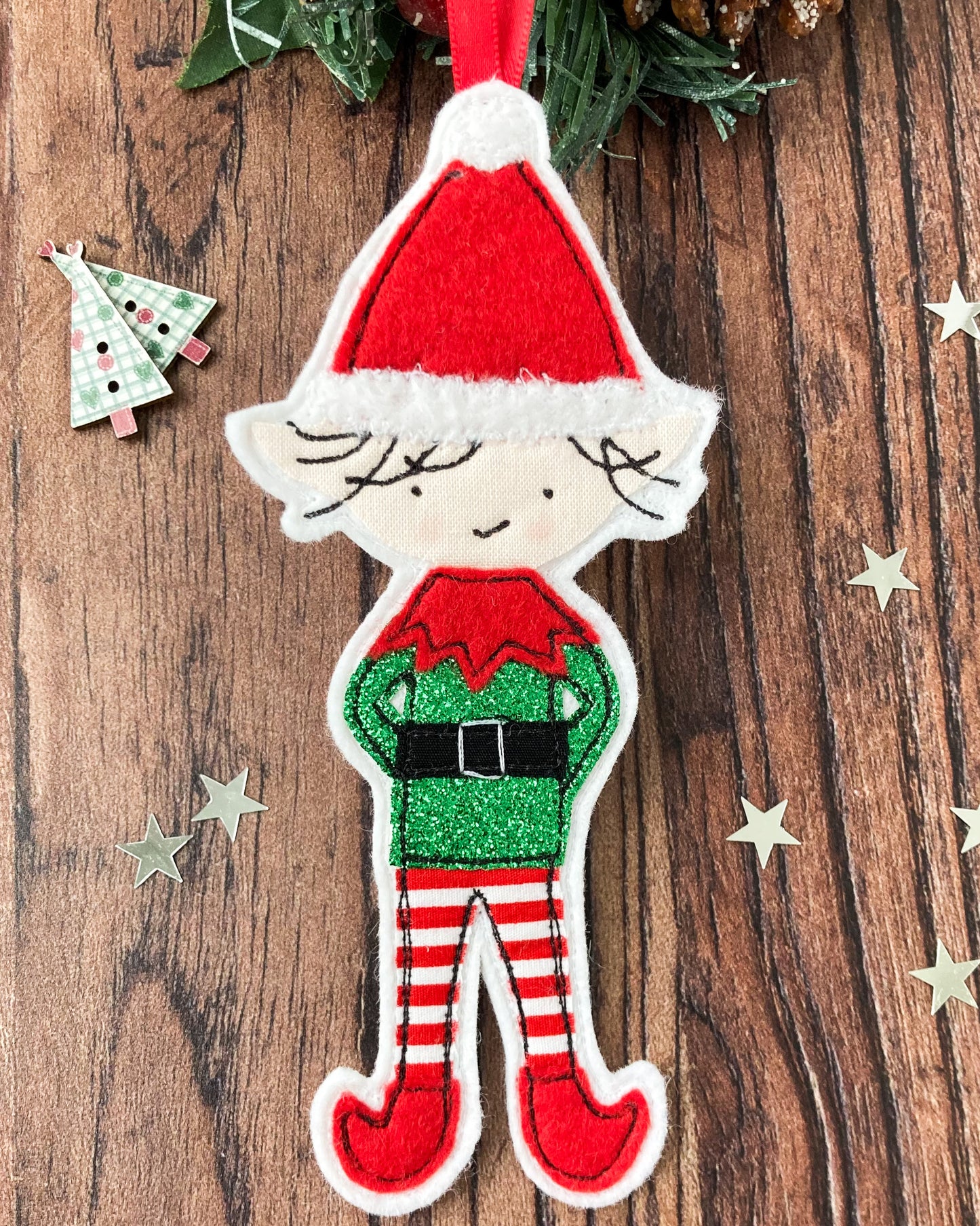 Christmas Elf Decoration