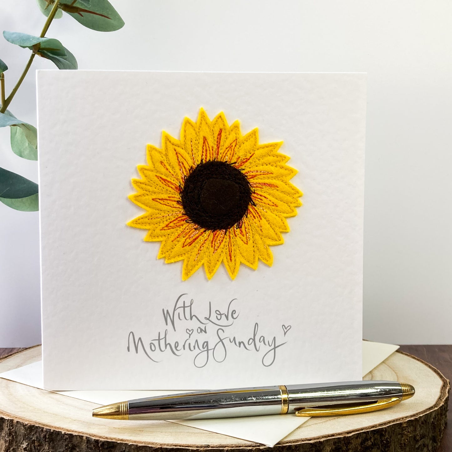 Sunflower Mothering Sunday Card