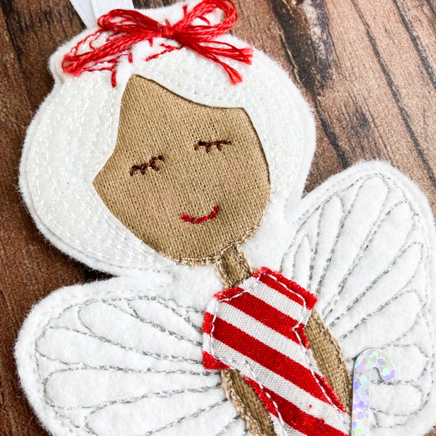 Candy Cane Fairy Decoration