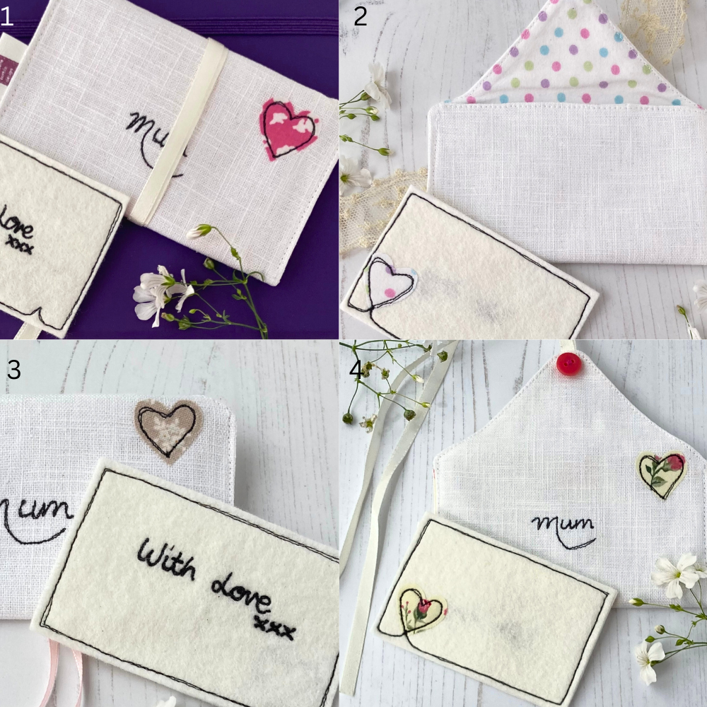 Linen Love Note for Mum