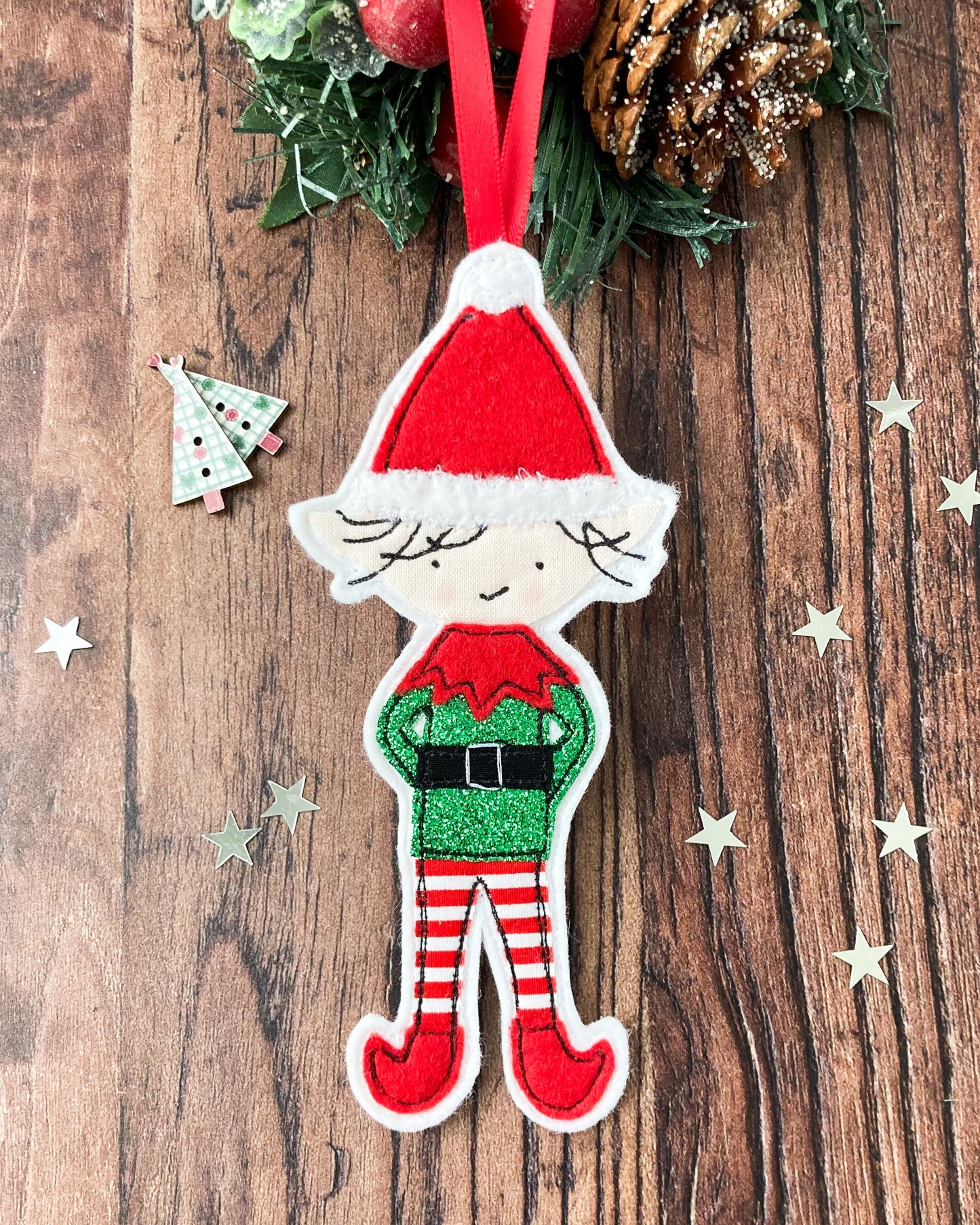 Christmas Elf Decoration