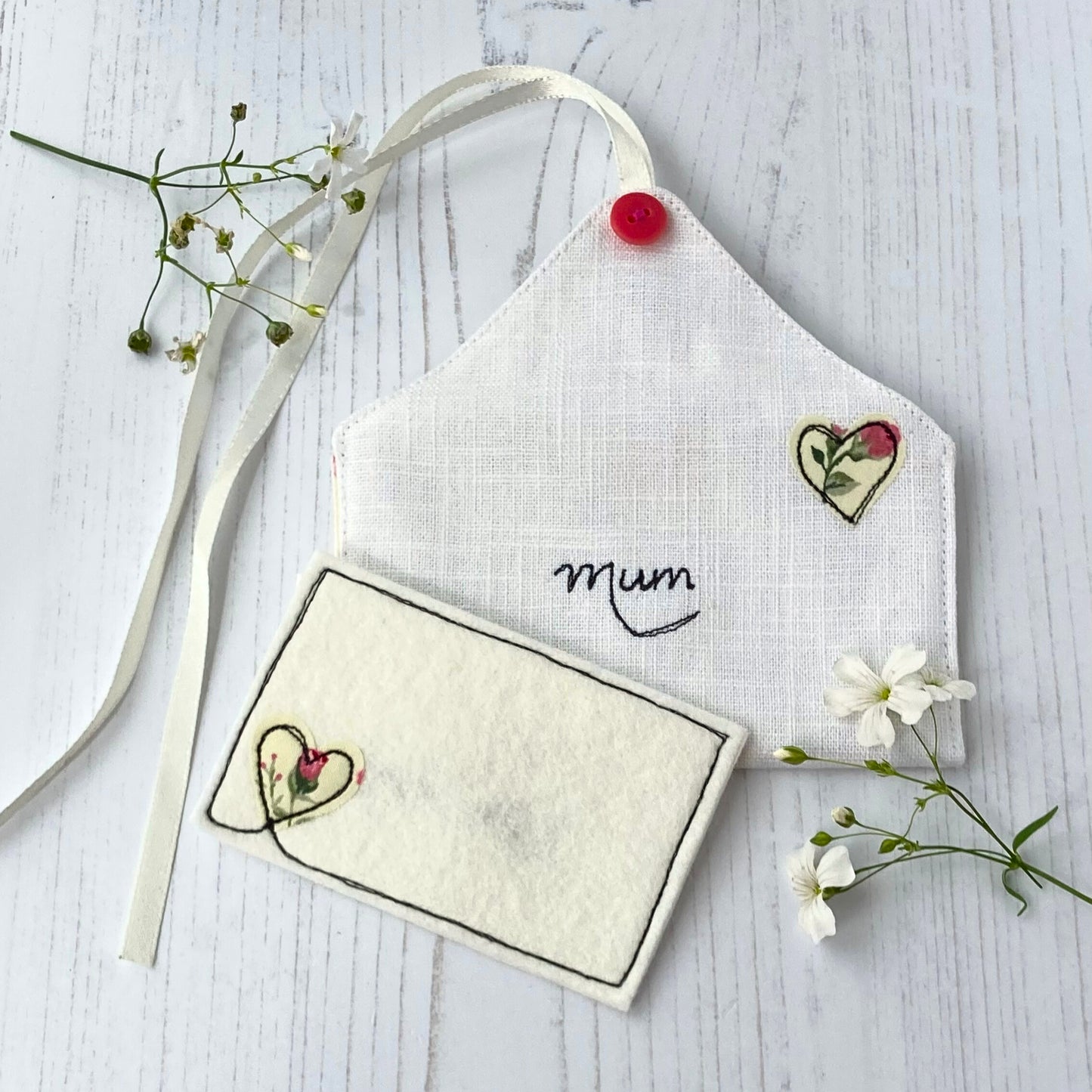 Linen Love Note for Mum