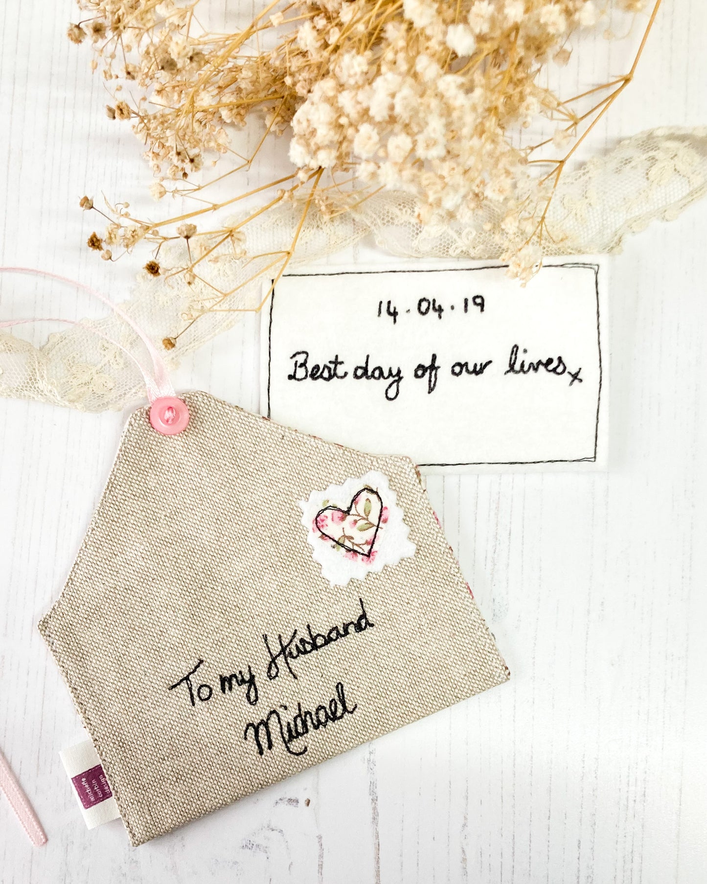 Valentines Personalised Love Note & Envelope