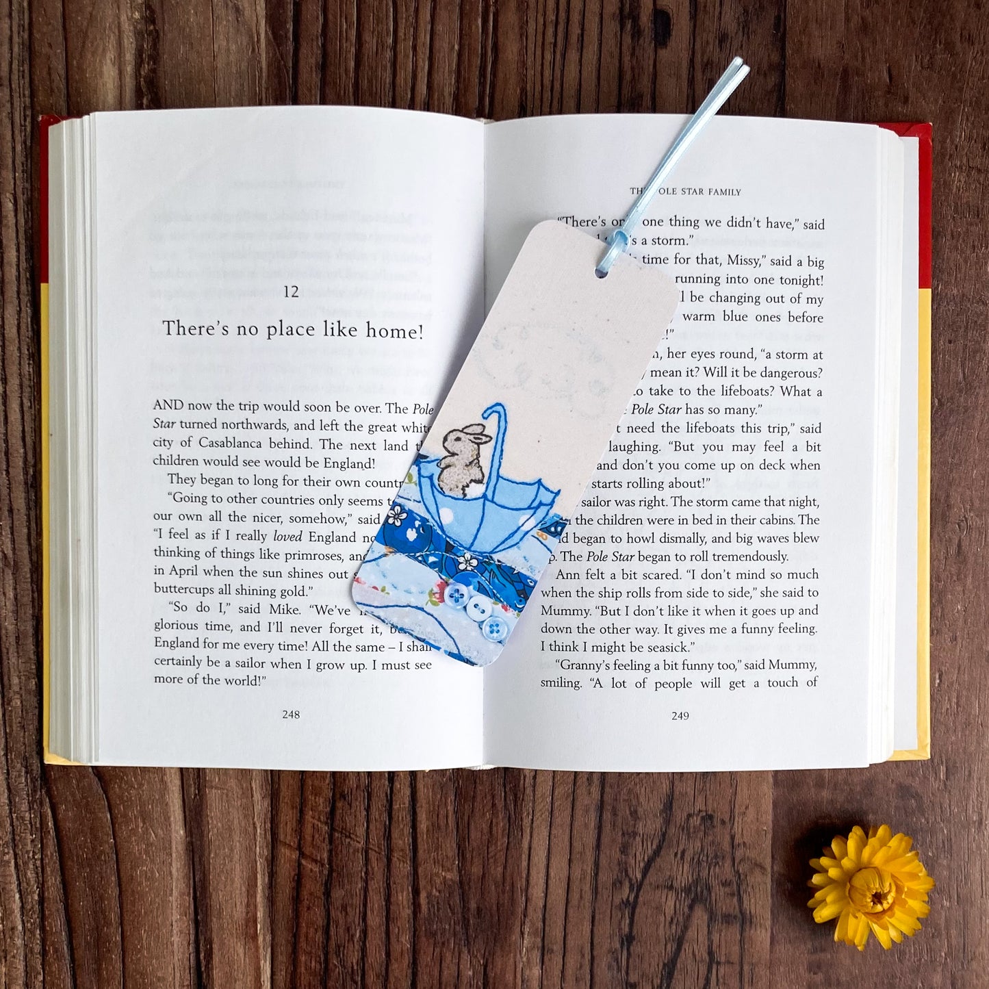 Bunny at Sea Bookmark