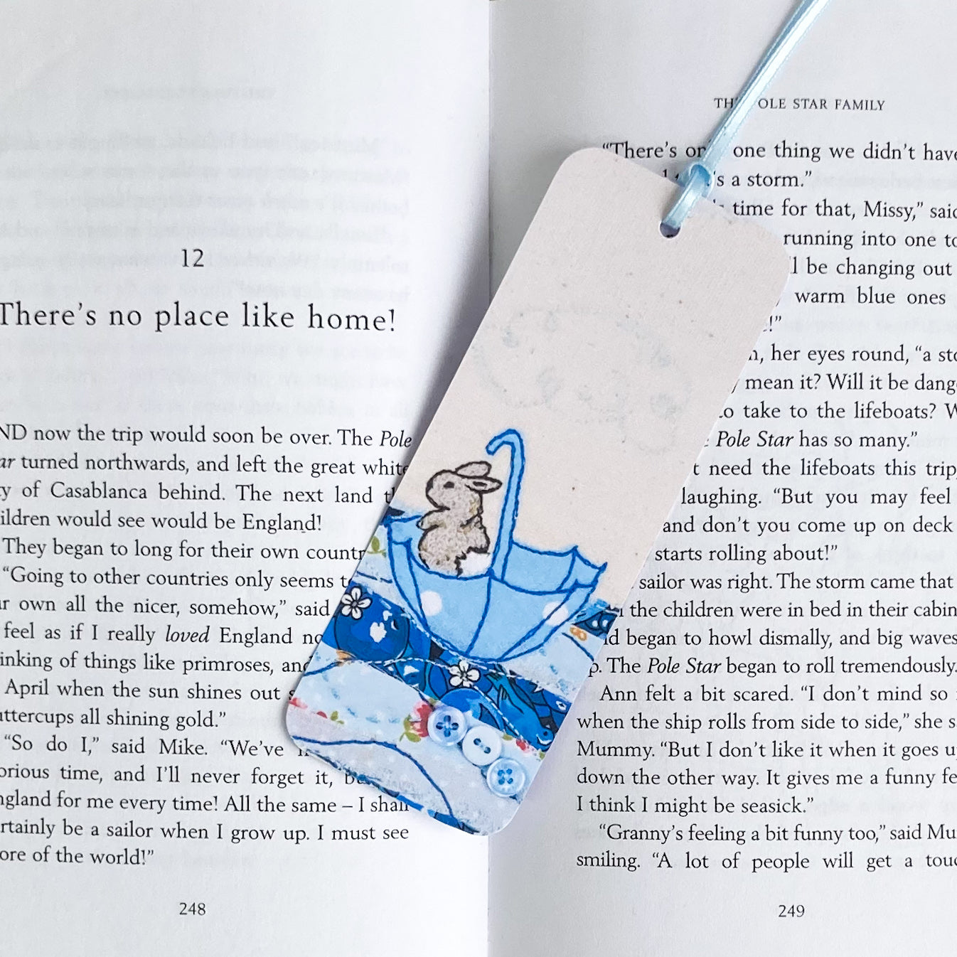 Bunny at Sea Bookmark