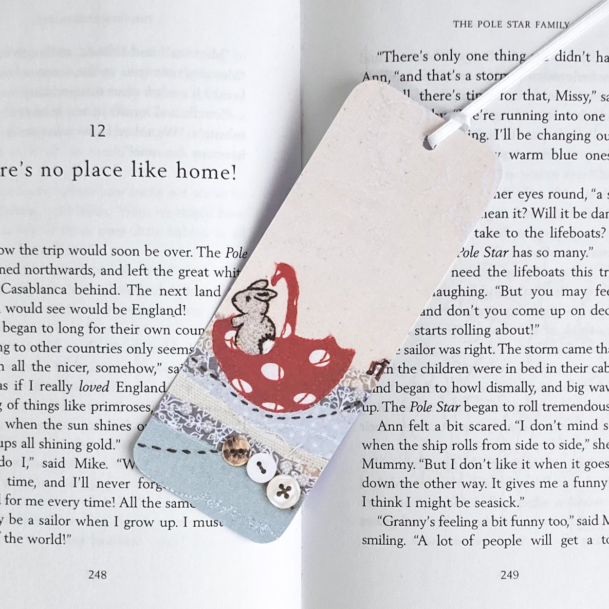 Bunny at Sea Bookmark