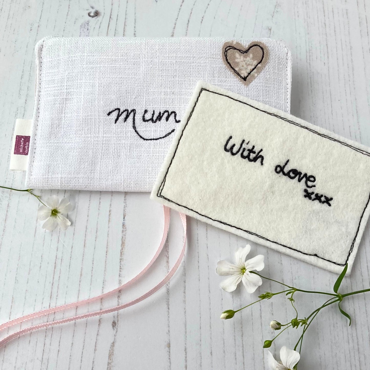 Linen Love Note for Mum