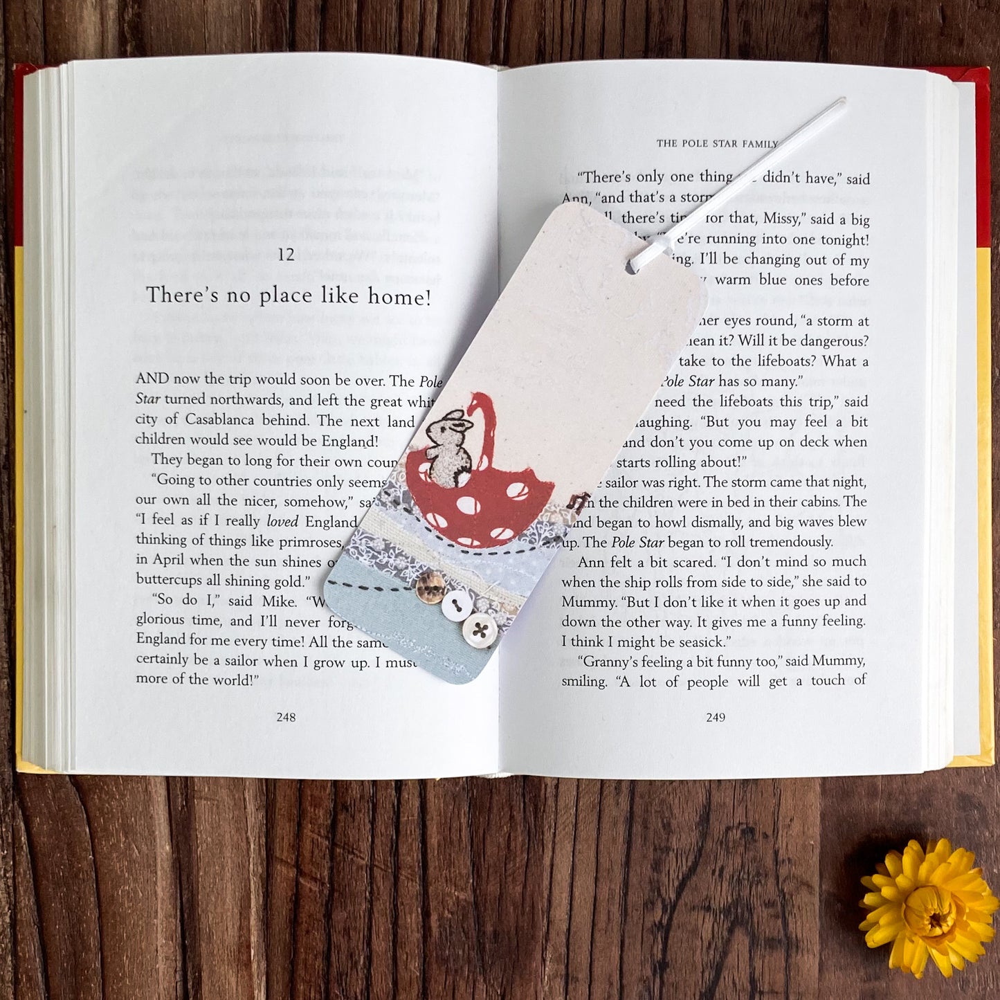 Bunny at Sea Bookmark