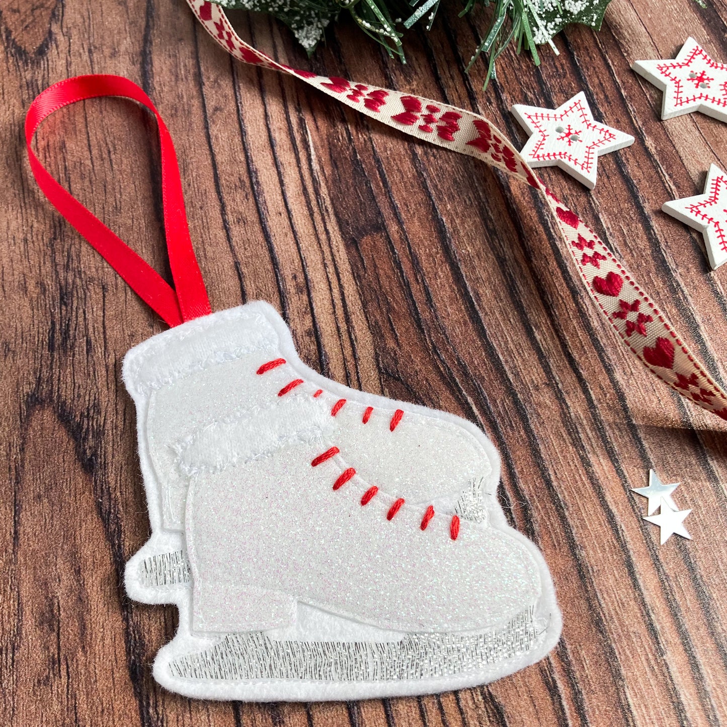 Ice Skating Boots Decoration