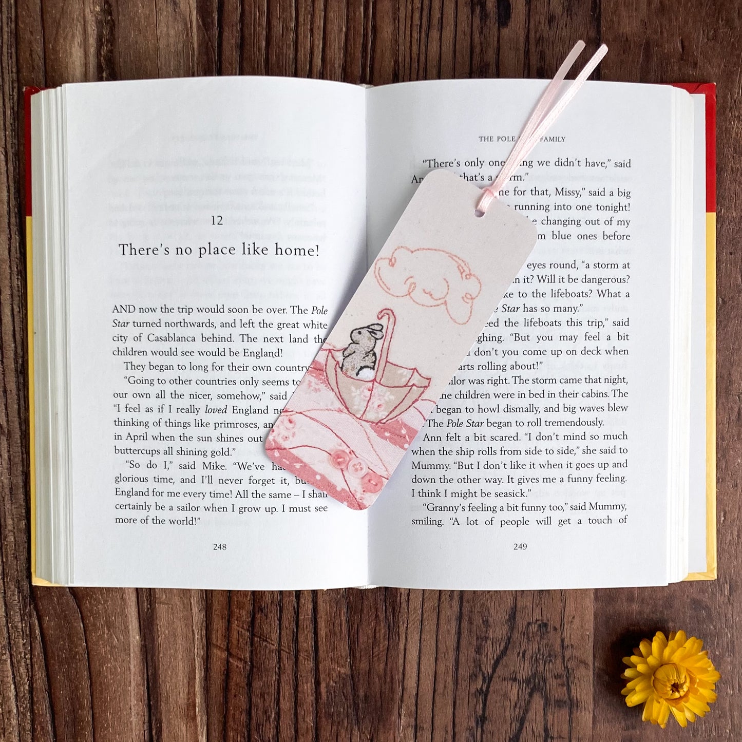 Bunny at Sea Bookmark