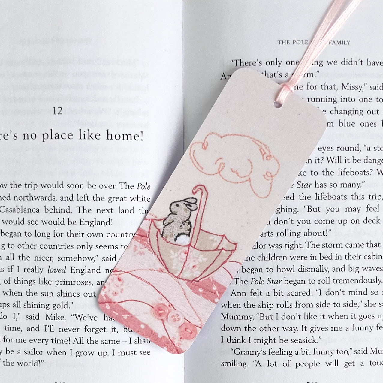 Bunny at Sea Bookmark