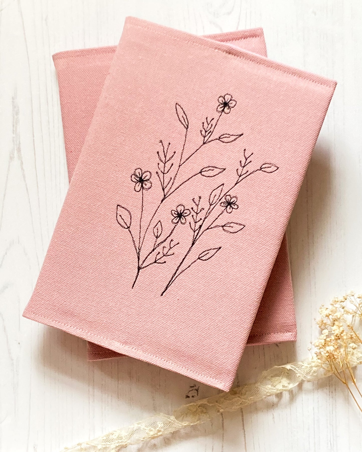 Wild Flowers Removable Book Cover and Sketchbook