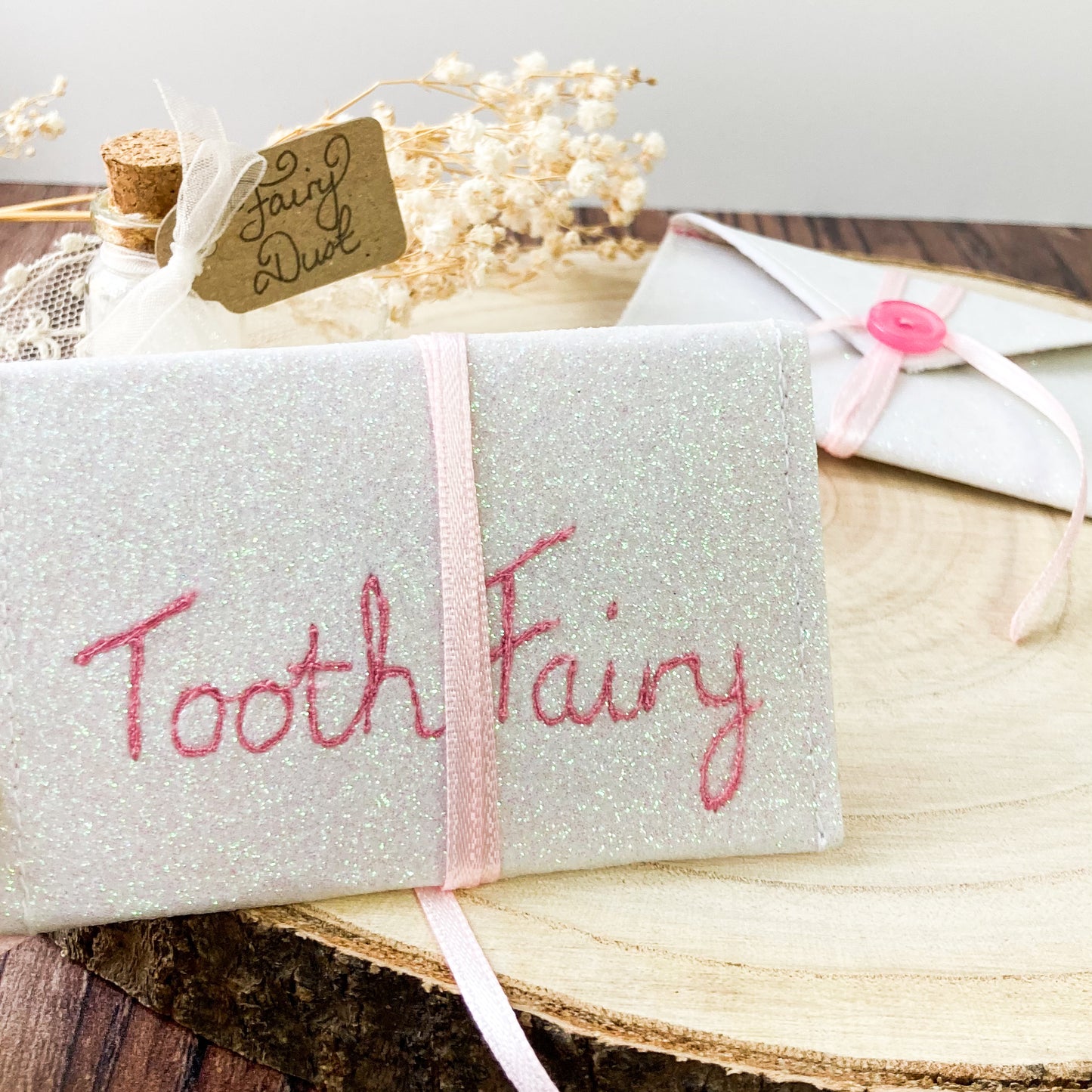Tooth Fairy Pocket and Note