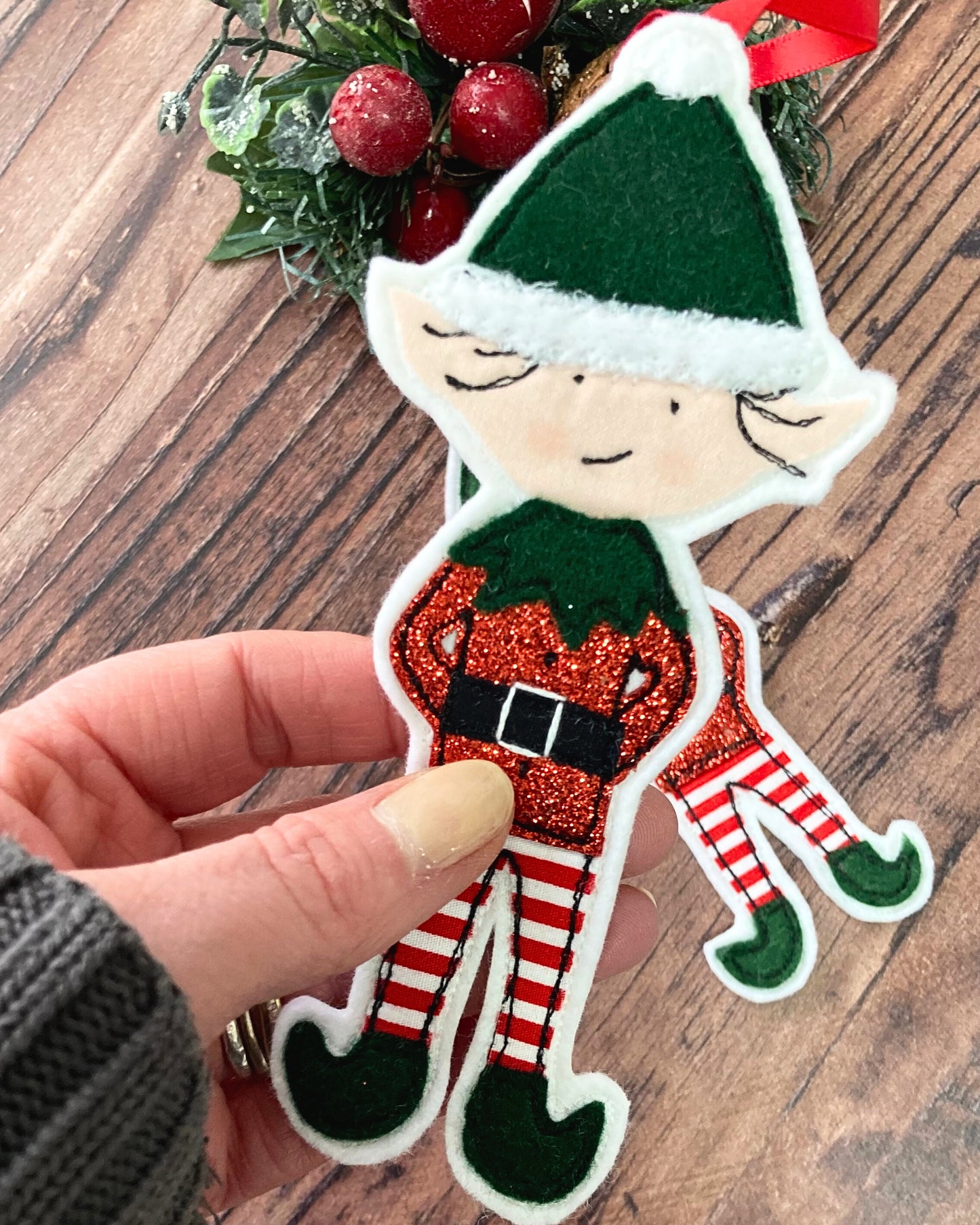 Christmas Elf Decoration